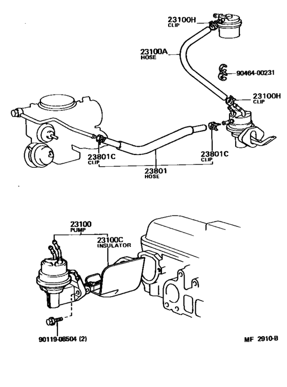 Fuel Pump & Pipe