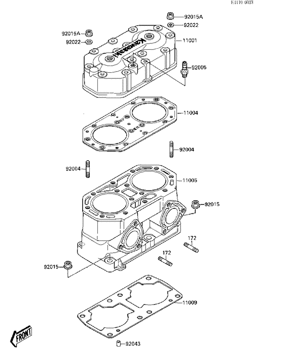Cylinder head/cylinder