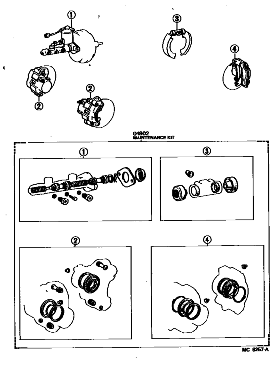 Brake Maintenance Kit