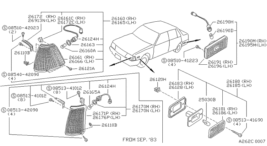 Side marker lamp