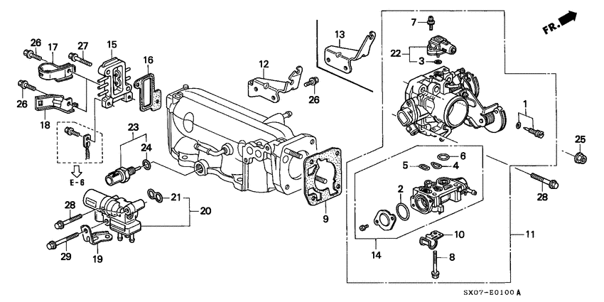 Throttle body