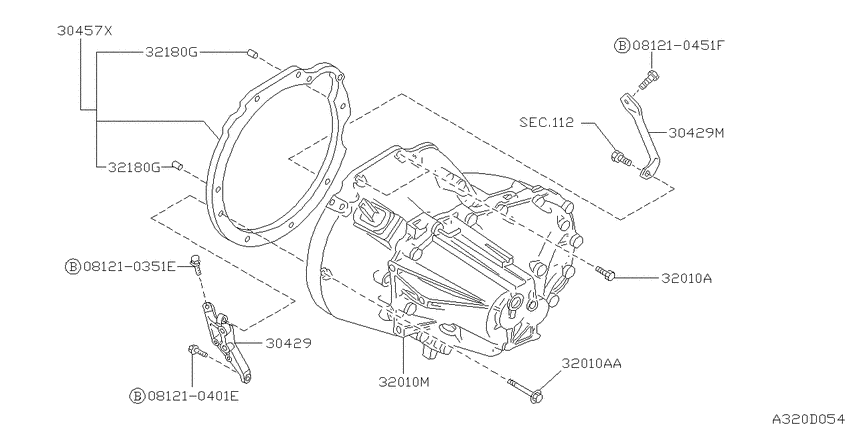 Manual transmission, transaxle & fitting
