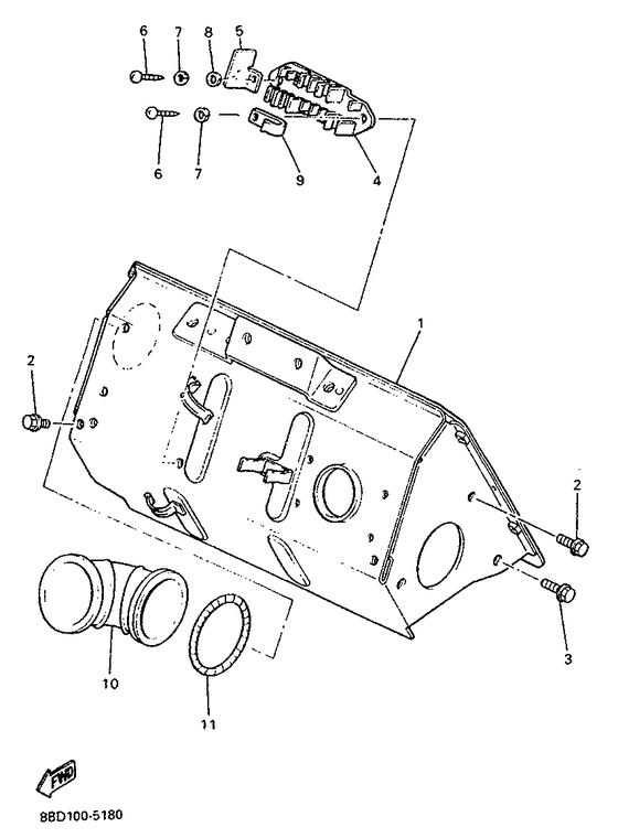 Steering gate