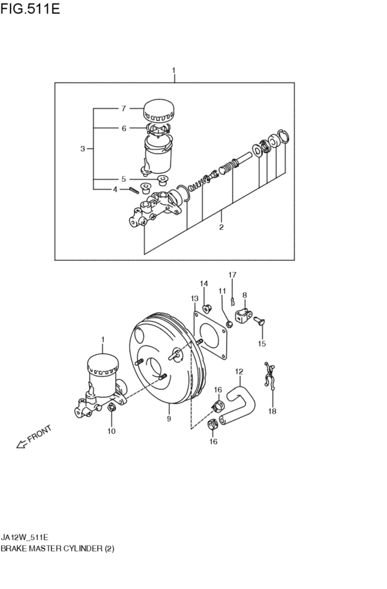 brakes master cylinder