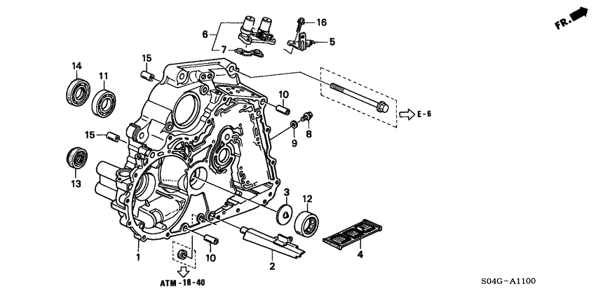 Torque converter housing