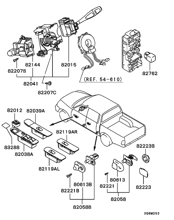 Switch & cigar lighter