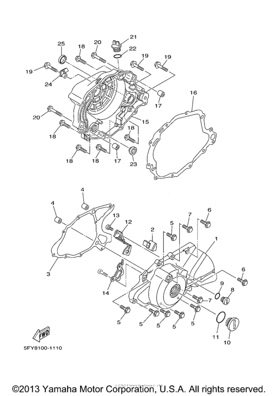 Crankcase cover