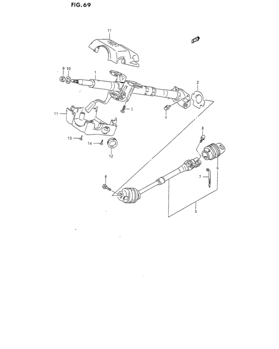 Steering column