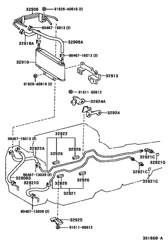Oil Cooler & Tube (Atm)
