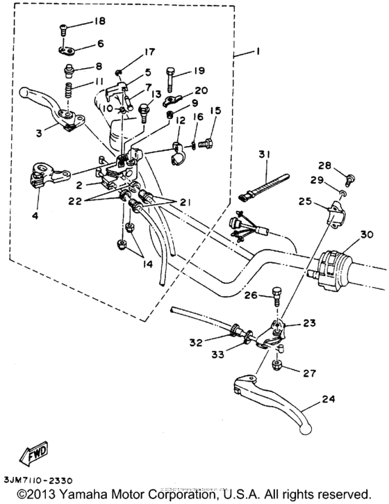Handle switch & lever