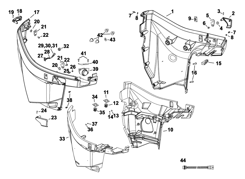 Lower engine