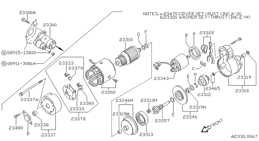 Starter motor