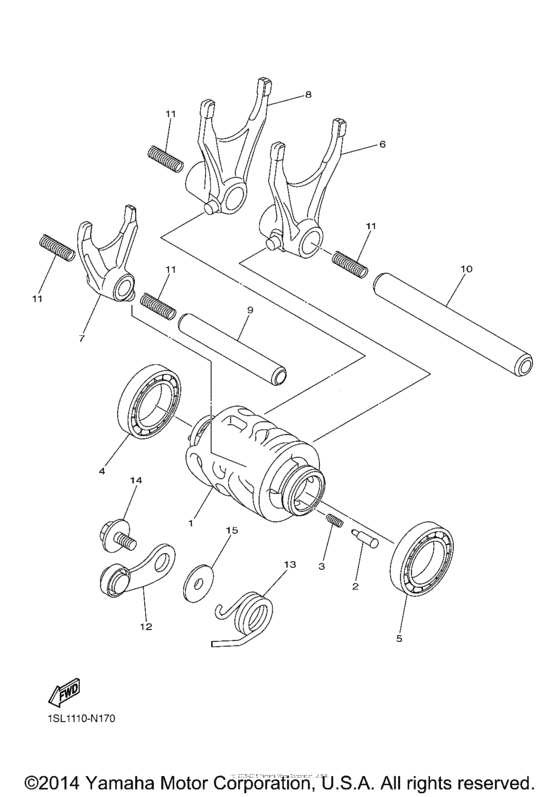 Shift Cam & Fork
