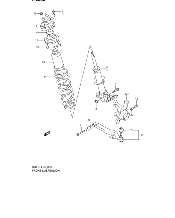 Front suspension