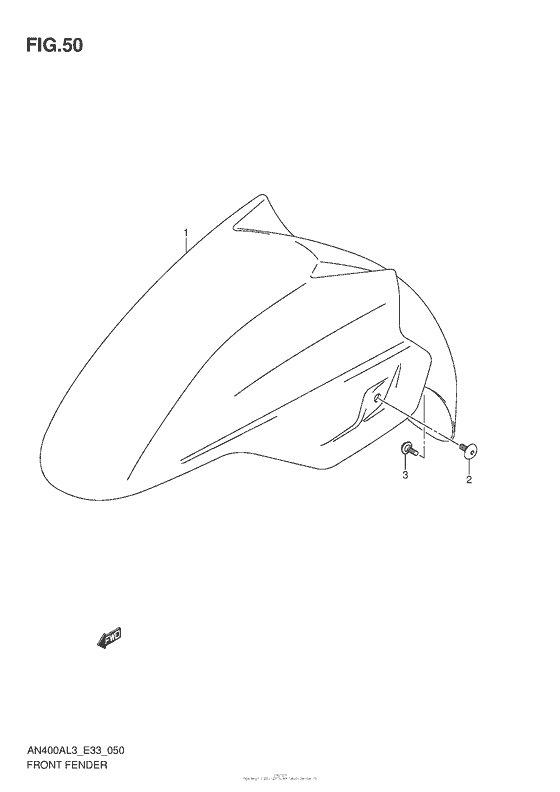 Front Fender (An400Al3 E33)