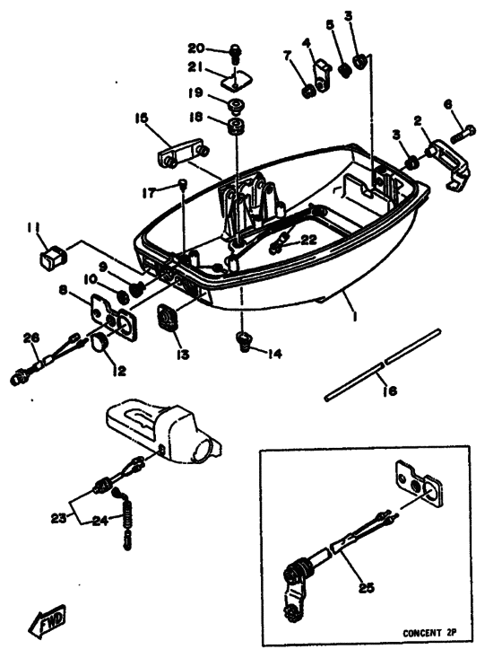Bottom cowling