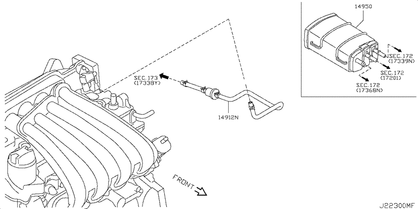 Vacuum piping