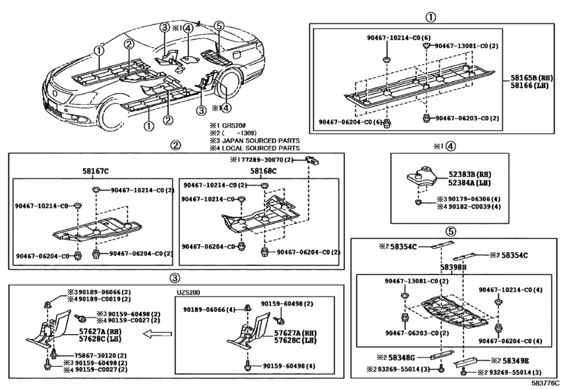 Floor Pan & Lower Back Panel