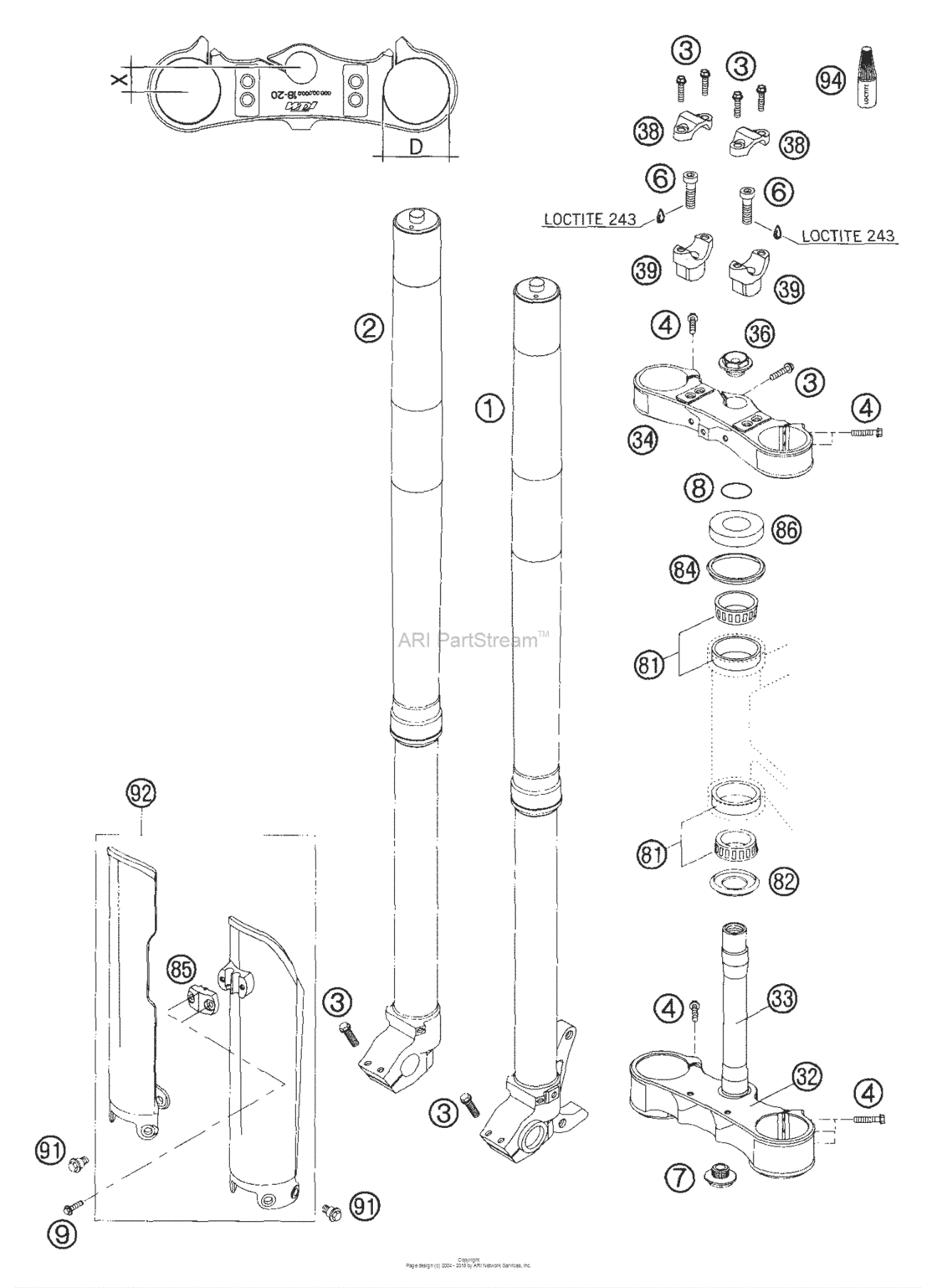 Front Fork Wp Usd 48