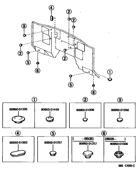Front Fender Apron & Dash Panel