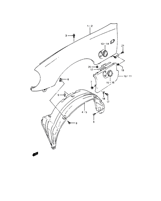 Front fender