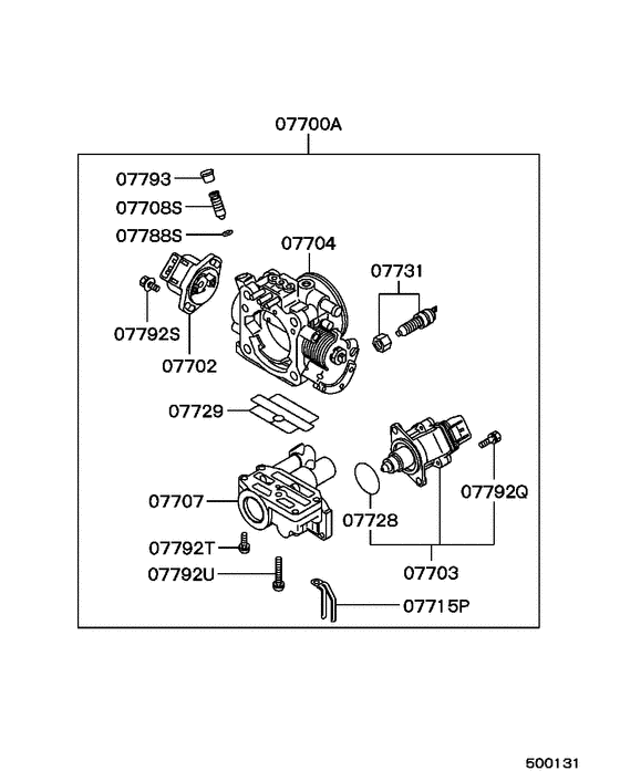 Injector & throttle body