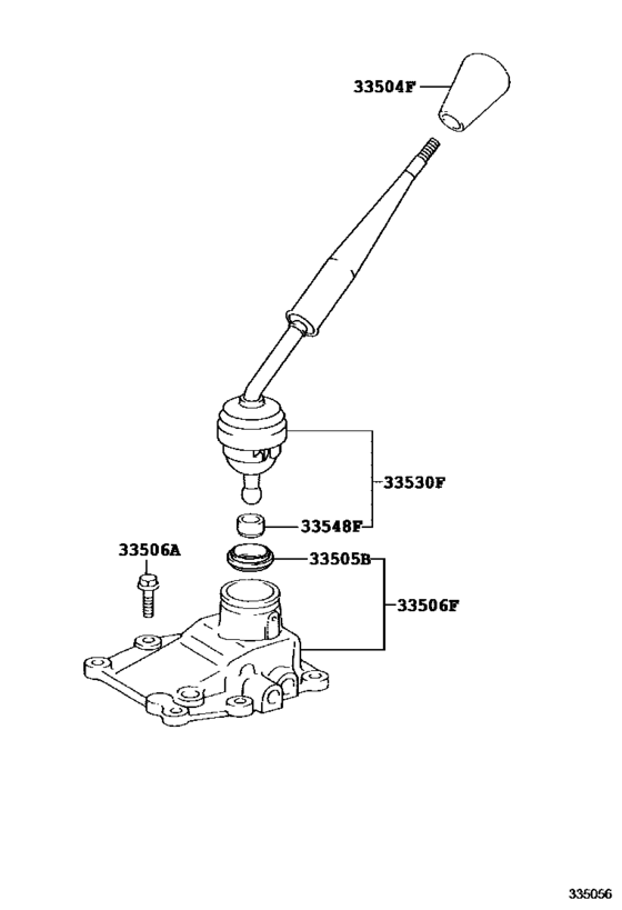 Shift Lever & Retainer