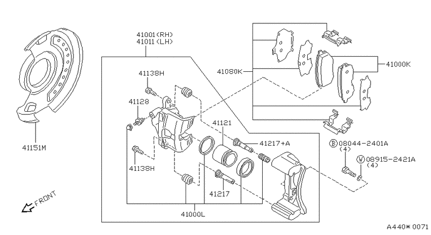 Front brake