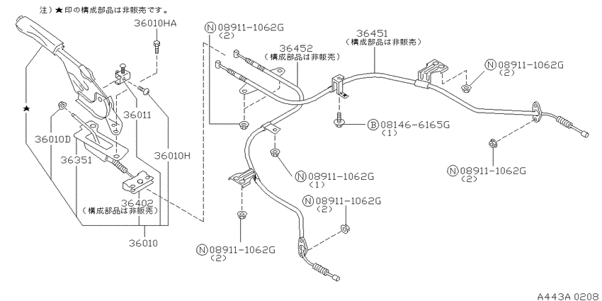 Parking brake control