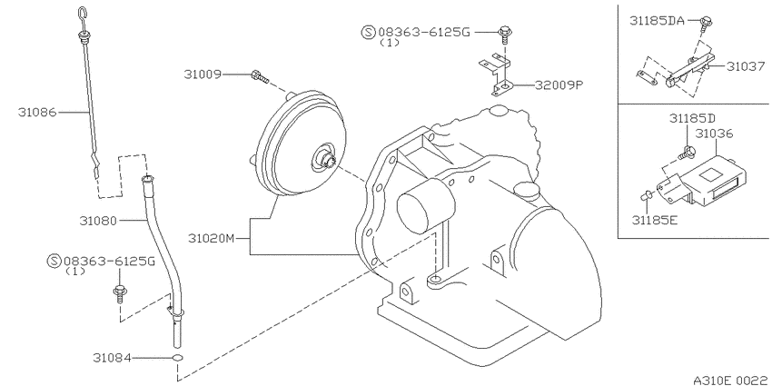 Auto transmission,transaxle & fitting