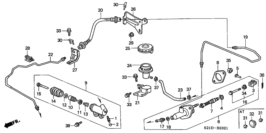 Clutch master cylinder
