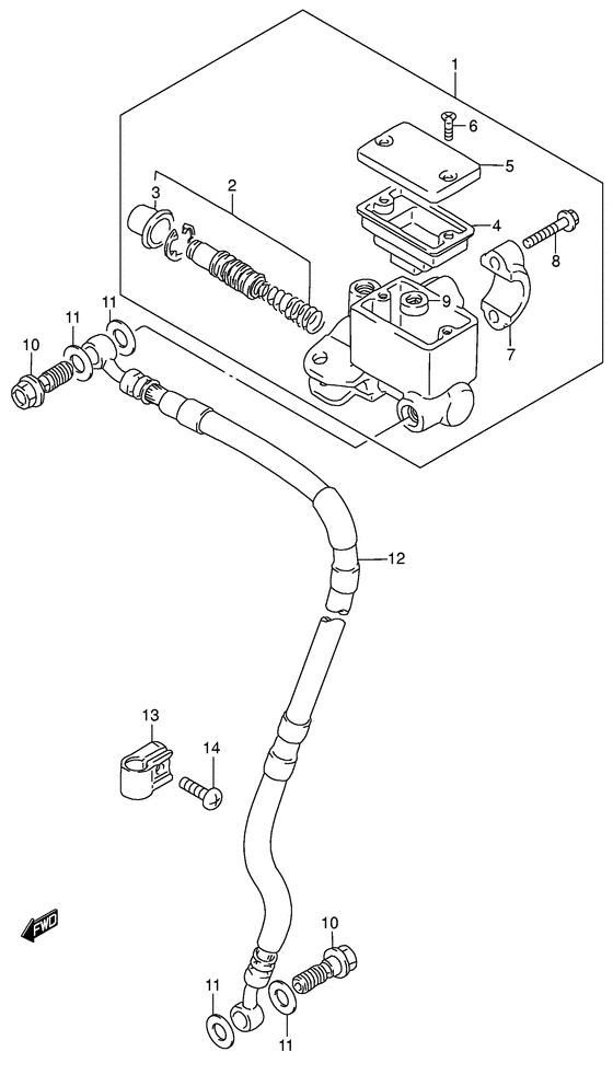 Front Master Cylinder
