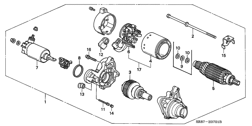 Starter motor