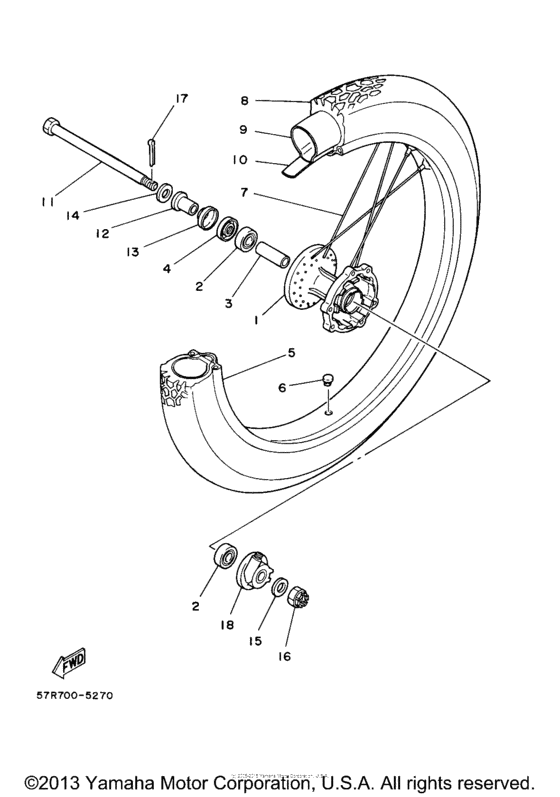 Front wheel