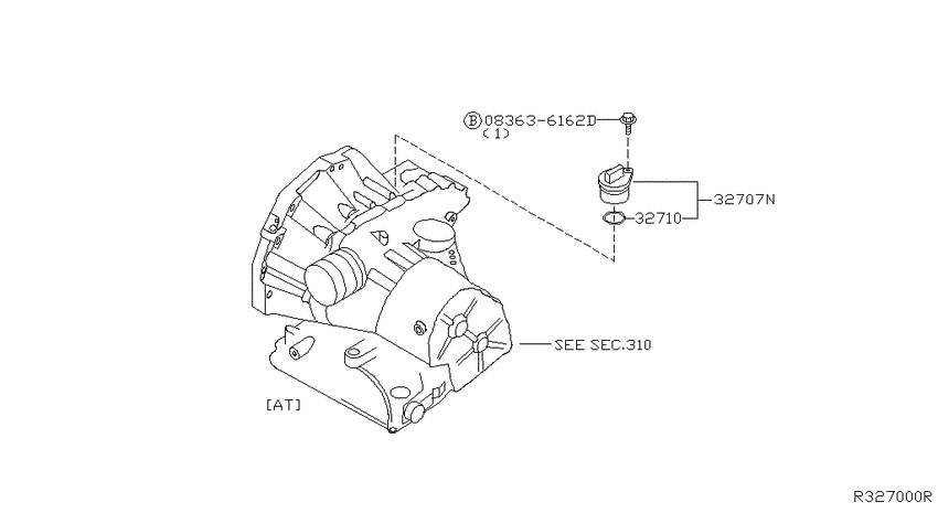 Speedometer pinion