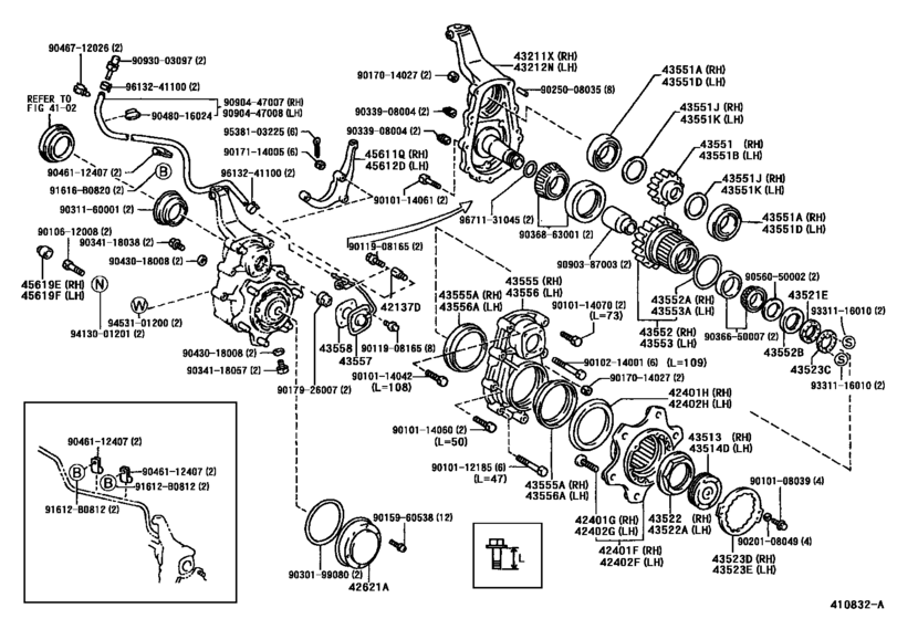 Rear Hub Reduction