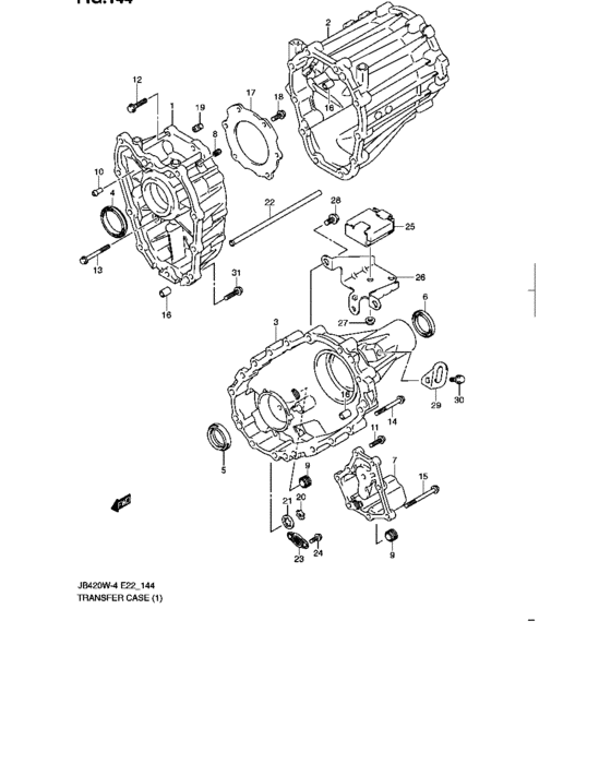 Transfer case