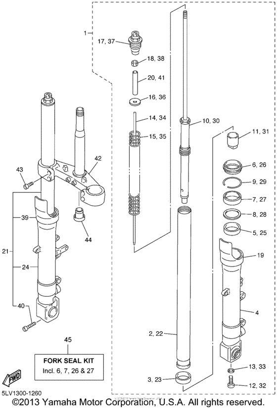 Front fork