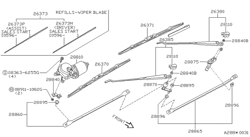Windshield wiper