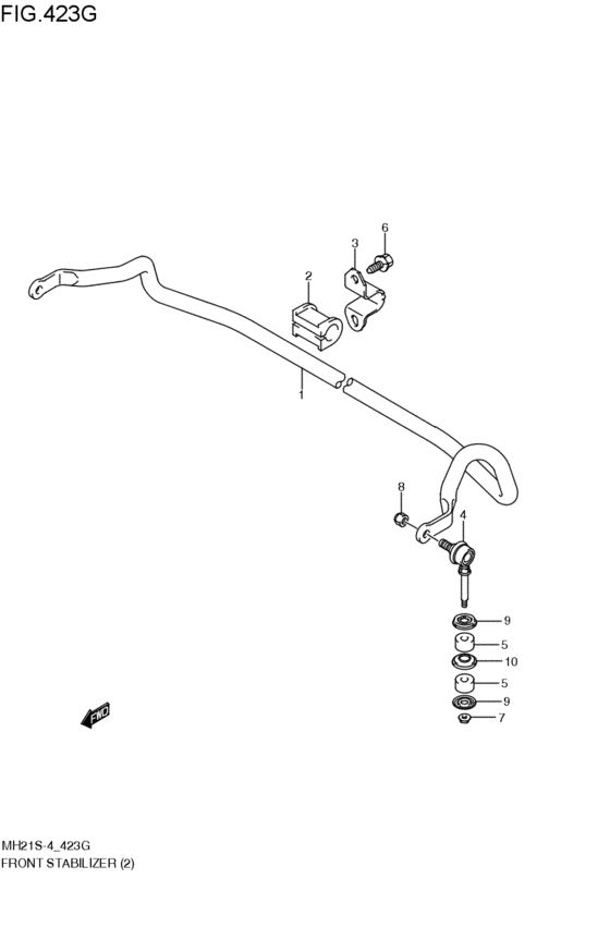 front stabilizer