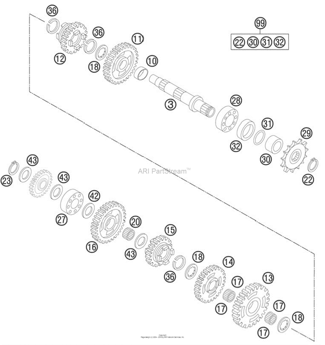 Transmission Ii - Countershaft