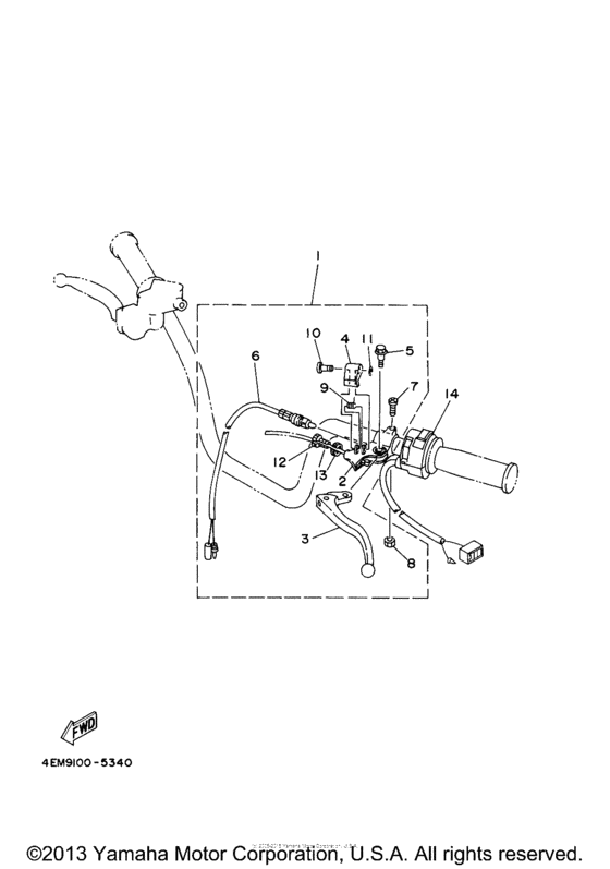 Handle switch & lever