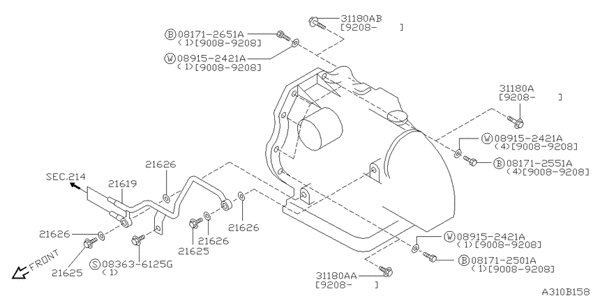 Auto transmission,transaxle & fitting