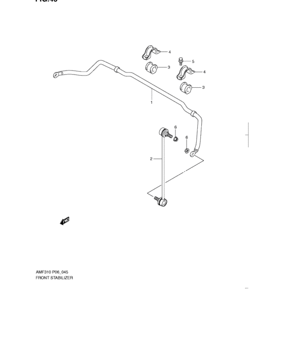 Front stabilizer