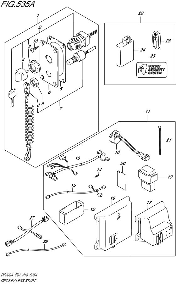 Opt:key less start