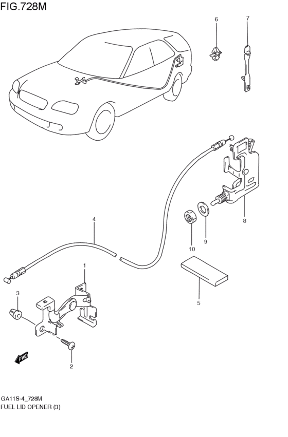 フューエルリッドオープナ