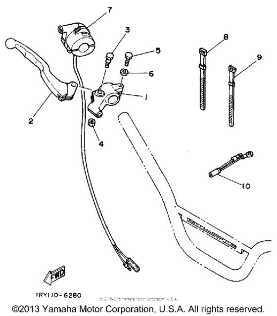 Handle switch-lever