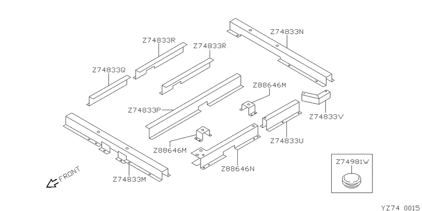 floor panel & fitting