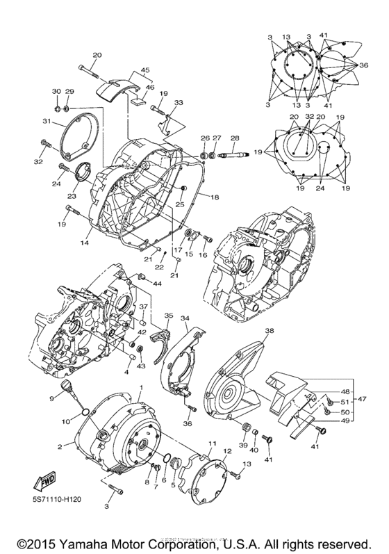 Crankcase cover