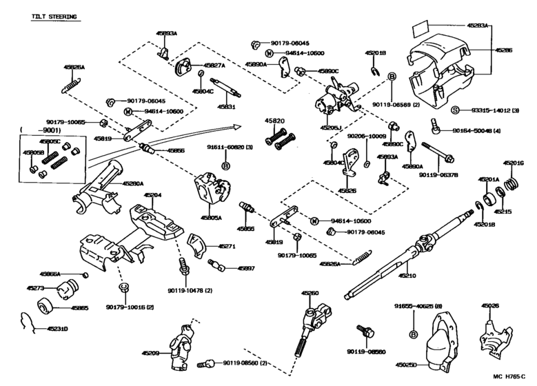 Steering Column & Shaft